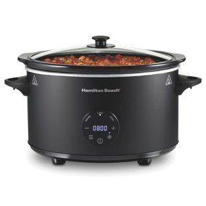Hamilton Beach 6 Quart Programmable Slow Cooker