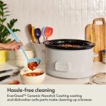 Bella 6.0 Qt Programmable Slow Cooker with Ceramic Pot