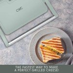 Cook With Color 2-Slice Panini Maker