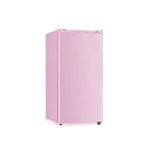 Seaoola Compact Mini Fridge with Freezer (Pink)