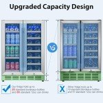 24" Dual Zone Wine & Beverage Refrigerator