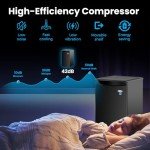 Roomwell E-Star 3.3 Cu Ft Mini Fridge