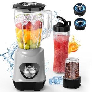 Portable Personal Blender with Grinder & Cups
