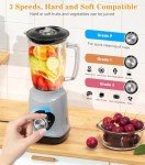 Portable Personal Blender with Grinder & Cups