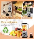 Portable Personal Blender with Grinder & Cups