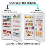 Kenmore 21 Cu. Ft. Convertible Freezer/Refrigerator