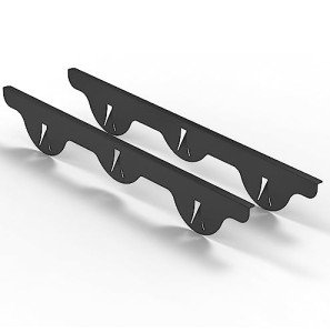 Stainless Steel Stove Gap Covers - 2 Pack