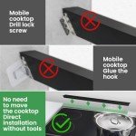 36" Waterproof Stove Gap Filler Kit - Black