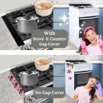 Silicone Stove Counter Gap Covers - 2 Pack