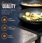 Stainless Steel Stove Gap Covers - 2 Pack