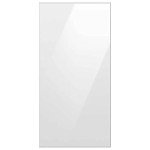 Samsung Bespoke 4-Door White Glass Refrigerator Panel