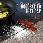 Stainless Steel Stove Gap Covers - 2 Pack