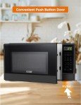 Commercial Chef 1.1 Cu Ft Microwave - 1000W, Black