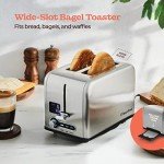 Compact 2-Slice Stainless Steel Digital Toaster