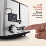Compact 2-Slice Stainless Steel Digital Toaster