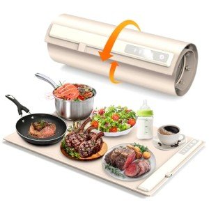 Adjustable Temperature Portable Electric Warming Tray