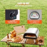 VEVOR 12" Electric Pizza Oven for Home & Camping