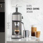 Calphalon Compact Espresso Maker with Milk Frother