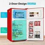 BANGSON 3.2 CU.FT Mini Fridge with Freezer