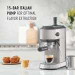 Calphalon Compact Espresso Maker with Milk Frother
