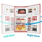BANGSON 3.2 CU.FT Mini Fridge with Freezer
