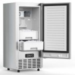 Electactic Nugget Ice Maker, 66Lbs/Day, Stainless Steel