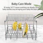 BYGOVICE 900W Portable 360° Countertop Dishwasher