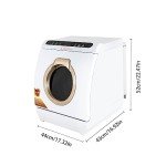 BYGOVICE 900W Portable 360° Countertop Dishwasher