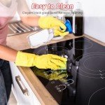 AMZCHEF 36-Inch 5-Burner Electric Cooktop