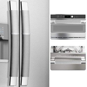 Washable Refrigerator Door Handle Covers - Set of 4