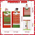 Christmas Refrigerator Handle Covers Set of 4