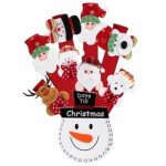 Christmas Refrigerator Handle Covers - 9 Piece Set
