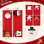 Christmas Refrigerator Handle Covers - 9 Piece Set