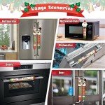 Christmas Refrigerator Handle Covers Set of 4