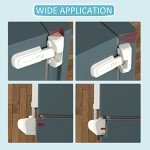 2 Pack Child Proof Refrigerator Door Locks