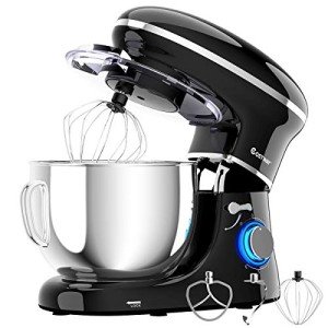 COSTWAY 660W Electric Stand Mixer with 6-Speed Control