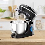 COSTWAY 660W Electric Stand Mixer with 6-Speed Control