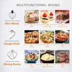 VIVOHOME 3-in-1 Stand Mixer with 6 Quart Bowl
