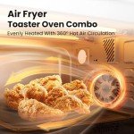COMFEE' Air Fryer Toaster Oven with Convection
