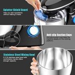 COSTWAY 660W Electric Stand Mixer with 6-Speed Control