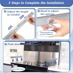 Adjustable Stainless Steel Stove Gap Covers - 2 Pack