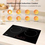 FOGATTI Double Induction Cooktop with Touch Controls