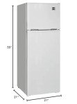 RCA 7.5 cu ft Compact Refrigerator, White