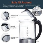 COSORI 1.7L Electric Tea Kettle with Auto Shut-Off
