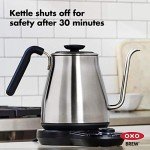 OXO Brew Gooseneck Electric Kettle for Coffee & Tea