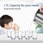 COMFEE' 1.7L Stainless Steel Electric Tea Kettle