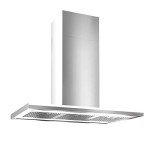 Futuro Island-Mount Stainless Steel Range Hood 36