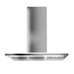 Futuro Island-Mount Stainless Steel Range Hood 36
