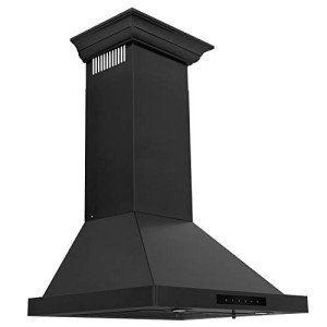 ZLINE 24" Convertible Wall Mount Range Hood - Black
