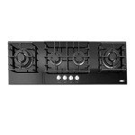 Summit Black Gas Cooktop Model GC443BGL